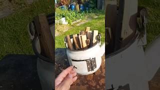 Самоделка из чайника простейшая переносная походная печь #diy #tool #самоделка