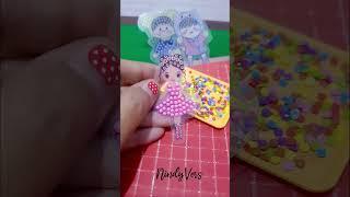 DIY Sticker Ballerina Mini #shorts #shortsfeed #miniature #fyp #diy #sticker