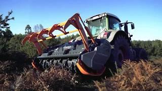 Forstmulchen mit TMC Cancela TFT-250 und Fendt 930