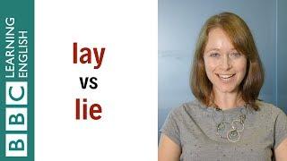 Lie vs Lay - English In A Minute