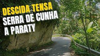 Descida tensa da Serra de Cunha/Paraty