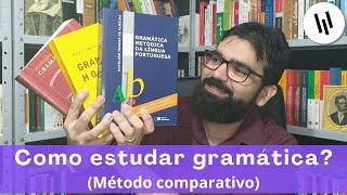 Como estudar gramática? | Apresentando o meu método comparativo | Professor Weslley Barbosa