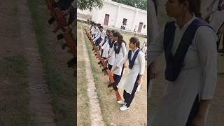 Ncc Training || Besic Rifle Drill by Ncc Cadets || #ncc #drill #training #students #ytshorts #shorts