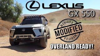 Lexus GX550 Modified and Ready for EXTREME Offroading! The Over-Landing Trail Capable Luxury SUV!