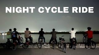 NIGHT CYCLE RIDE | CHANDIGARD SE SUKHNA LAKE TK CYCLE ME | HP39 THROTTLER