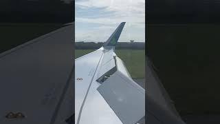 Hard Landing | Aer Lingus A321neo Landing at Dublin Airport with MAX Reverse Thrust! | Rare