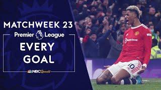 Every Premier League goal from Matchweek 23 (2021-22) | Premier League | NBC Sports