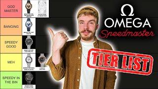 The ONLY Omega Speedmaster Tier List You'll Ever Need! (Almost)