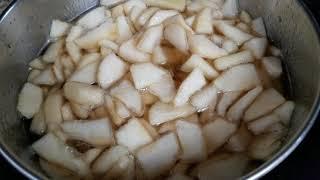 Making Pear Preserves Like Grandma! | GG Naturals Homestead