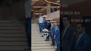 World's Top 5 Players in One Frame at Norway Chess ️#chess #gukesh #magnuscarlsen #shorts