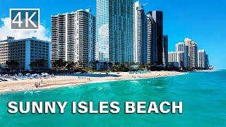 [4K]  Sunny Isles Beach Florida - Walking Tour