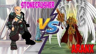 AQW: StoneCrusher Solo Aranx + Enchants  [BOSS 600K]