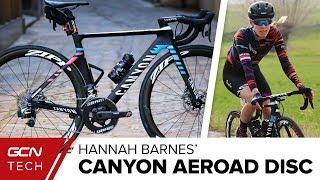 Hannah Barnes' Canyon Aeroad CF SLX Disc Training Bike