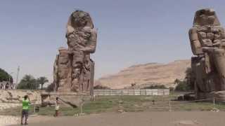 voyage en égypte. les colosses de memnon le 2 juin 2013