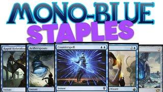 Which Staples Do I Put In My Mono-Blue Commander Decks?