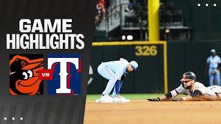 Orioles vs. Rangers Game Highlights (7/21/24) | MLB Highlights