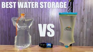 CNOC Vecto 2L vs EVERNEW 2LBest Clean Water Container for Sawyer Squeeze Gravity Setup