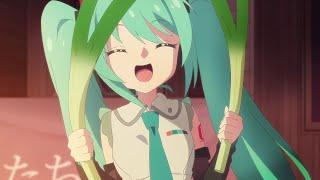 Hatsune miku Singing / Jashin-chan Dropkick X Episode 07 English Subbed