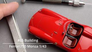 #05 Building Ferrari 750 Monza 1/43 scale model car