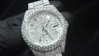 RolexDATEJUST41mm vvsdiamonds