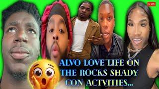 Looks Like Alvo Boyfriend Is Losing Interest In Alvo Shady Con Business With Lashun, Shamar & Messy