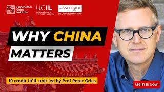 Why China Matters | New Course Led by MCI Director Peter Gries