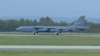 Arrival B-52H Stratofortress - NATO Days 2018 - Ostrava Mošnov (LKMT) - 13.09.2018 r.