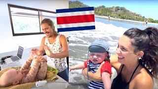 DAY IN THE LIFE of a digital nomad family in Costa Rica (balancing baby & work *overwhelming*)