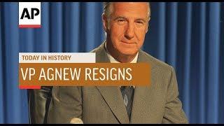 VP Agnew Resigns - 1973 | Today In History | 10 Oct 18