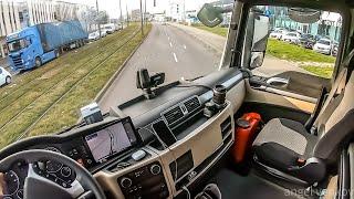 POV truck Driving MAN TGX 470 Kehl  Germany    to Strasburg  France