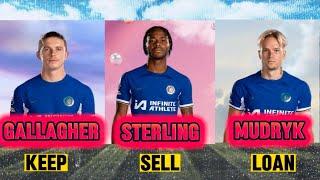 KEEP/SELL/LOAN - CHELSEA SQUAD FOR THE 2024/2025 SEASON