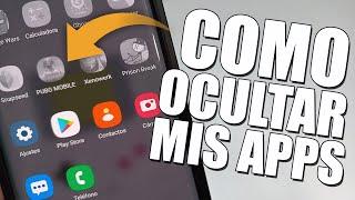 COMO OCULTAR LAS APLICACIONES EN MI MÓVIL SIN INSTALAR APPS