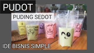 PUDING SEDOT PUDOT || Ide Jualan - Puding Sedot