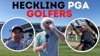 HECKLING GOLFERS AT THE WASTE MANAGEMENT (HILARIOUS REACTION)