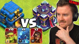 TOWN HALL 12 vs TOWN HALL 15 - 2 STAR Strategy for Legend and Clan War League in Clash of Clans