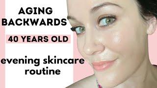 My nighttime skincare routine  40 years old