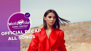 OFFICIAL RECAP: All 40 songs of the 26th Worldvision Song Contest