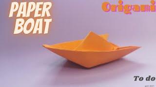 Как сделать катер из бумаги. Оригами катер из бумаги - Origami boat | How to Make A Paper Boat