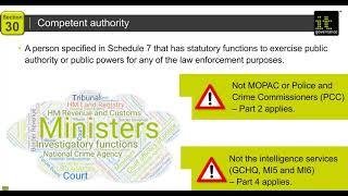 An Introduction to the Data Protection Act 2018 Part 3 – Law Enforcement Processing