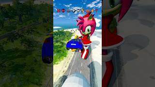 Cars VS Sonic Characters    | BeamNG.drive  #shorts #beamng #beamngdrive