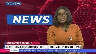Benue State SEMA Distributes Food, Relief Materials to IDPS