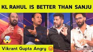 Vikrant Gupta Vs Rahul Rawat Heated argument on champion trophy squad | sports Tak