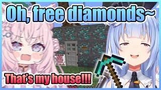 Pekora Saw Koyori’s Diamond Trap House and Decided to Mine the 𝙒𝙝𝙤𝙡𝙚 𝙋𝙡𝙖𝙘𝙚...【Hololive】