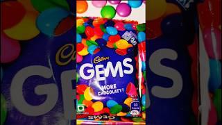 | Cute Cadbury gems collection | #hedaoosnackunpack #viralshort #mukbang #cadburygems #asmrgems