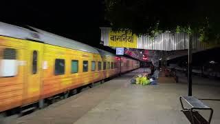 Rajdhani Special | High speed Mumbai Tejas Rajdhani Express