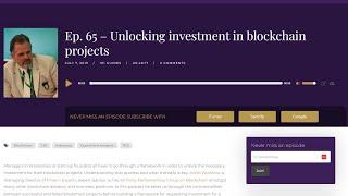 Insureblocks Episode 65 - Unlocking investment in blockchain projects