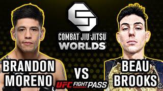 TKO in CJJ! UFC Champion Brandon Moreno vs. Beau Brooks - Combat Jiu-Jitsu Worlds