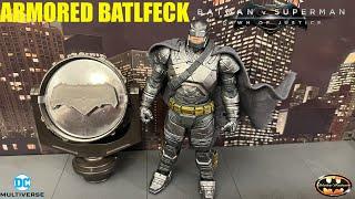 McFarlane DC Multiverse Armored Batfleck Batman v Superman Ben Affleck Action Figure Review