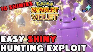 10 INSANELY Easy SHINY HUNTS Exploit for Pokemon Scarlet and Violet