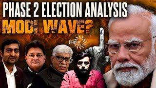 Phase 2 Election Analysis   Karnataka, UP, Raj Sweep. Rise in Voter Turnout   चुनावी विश्लेषण